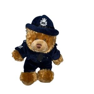 Harrods London Bobby Police Bear Plush Teddy 10” Collectible Stuffed Animal